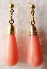 Pendientes colgantes de perlas de concha rosa, joyería fina Natural, estilo Noble, jewe, E801, E801 2024 - compra barato