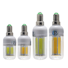 4 pcs ampoule led e14 E12 E27 B22 B15 GU10 G9 bulb lamp COB 5W 8W 110V 220V warm white red green blue home lighting corn light 2024 - buy cheap