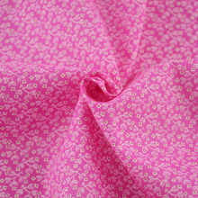 Recém chegados costura tecido de algodão rosa impresso pequenas flores projetos decoração artesanato retalhos casa têxtil scrapbooking 2024 - compre barato