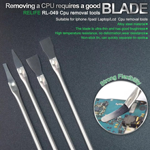 RELIFE RL-049 Latest Glue removing knife CPU Disassembly Separation Glue 4in1 Removal Tool for iPhone iPad Laptop Lcd Cpu Clear 2024 - buy cheap