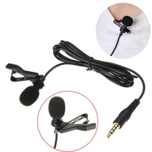 Mayitr Clip-on Omnidirectional Lavalier Lapel Condenser Wired Microphone Mic for Phone Laptop for Smartphones Computer 2024 - buy cheap