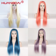 13*4 Lace Front Human Hair Wigs 150% Brazilian Wigs Remy Straight Blue Orange Purple Blonde Wigs PrePlucked With Baby Hair 2024 - buy cheap