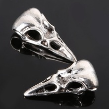 20pcs 32*14MM antique silver Alloy Beak skull charms Pendant Jewelry Findings 2024 - buy cheap