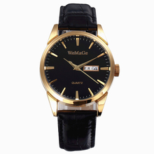 Relogio Masculino Наручные Часы WoMaGe Для мужчин кварцевые часы в стиле милитари Для мужчин s часы от топ бренда, роскошные кожаные спортивные наручные часы с датой часы 2024 - купить недорого