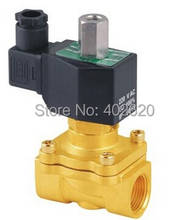 Free Shipping 1/2'" Normally Open Brass Electric Solenoid Valve 2W160-15-NO DC12V,DC24V,AC110V or AC220V 2024 - buy cheap
