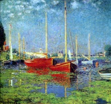 100% handmade Oil Painting Reproduction on Linen canvas,argenteuil-1875 by Claude Monet,museum quality,Free DHL Shipping 2024 - buy cheap