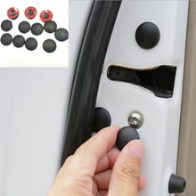 12 PCS Universal Car Door Lock Screw Protector Cover Cap Sticker Trim Protection Tool Car Auto Interior Interior Accessories 2024 - buy cheap