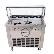 Hot Sale Thai Fried Ice Cream rolls Machine 220V and 110V optional (free ship by sea) 2024 - buy cheap