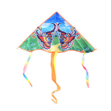 1Pcs  Traditional Butterfly Kite Easy To Fly Colorful Animal Styles Foldable Kite Outdoor Fun & Sports For Kids Children 80cm 2024 - buy cheap