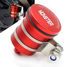 Motorcycle Brake Fluid Reservoir Clutch Cylinder Tank Oil Fluid Cup for DUCATI Monster 695 696 795 400 600 620 2008-2013 2015 2024 - buy cheap