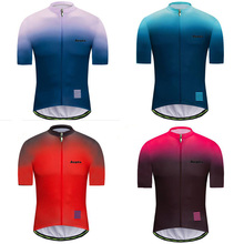 Aogda equipe camisa de ciclismo dos homens manga curta bicicleta topos verão respirável mtb roupas secagem rápida camisa maillot ciclisme 2024 - compre barato