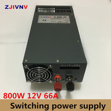 Switching Power Supply 800w 12v 66a,Single Output ac-dc 12 v power supply housing  SMPS For CNC Machine DIY LED Lamp CCTV 2024 - buy cheap