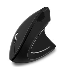 Voberry sem fio 2.4 ghz mouse usb gaming mice ajustável 2400 dpi ergonômico design vertical mouse para computador portátil jogos 2024 - compre barato
