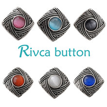 D02153 Rivca Rhinestone Snap Bracelet Button Snap Button for 18mm Button Bracelet Jewellery Hot Wholesale Free Shipping 2015 New 2024 - buy cheap