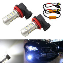 2x H8 H11 Car Fog Lamp Driving Light Bulbs No Error For BMW E63 E64 E90 E91 E92 E93 328i 328xi X5 E53 E70 E46 325i 330i X3 E83 2024 - buy cheap