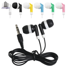 Fones de ouvido intra-auriculares coloridos descartáveis, fones de ouvido para iphone, mp3, mp4, 1000mm, frete grátis, 3.5 2024 - compre barato