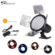 Yongnuo YN-216 YN216 LED Studio Video Light Photography and 4 color charts + AC adapter for Canon Nikon Sony Camcorder DSLR 2024 - buy cheap