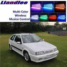 LiandLee brillantes para coche Interior planta decorativa atmósfera asientos acento ambiente de luz de neón para Citroen ZX 2024 - compra barato