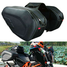 Motorcycle Waterproof Racing Saddle Bag Motorcycle Helmet Travel Bags Suitcase Saddlebags + Raincoat+Plastic 2024 - buy cheap