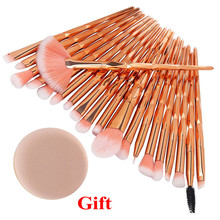 MAANGE 20PCS Makeup Brushes Set Pro Foundation Eyebrow Eyeliner Blush Concealer Cosmetic Tools pincel maquiagem Make Up Brushes 2024 - buy cheap