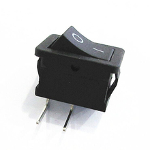 5 unid/set botón negro Mini interruptor 6A 250v AC/AC 10A 125V AC/AC KCD1 2Pin Snap-en/Off interruptor basculante 20mm * 15mm 2024 - compra barato