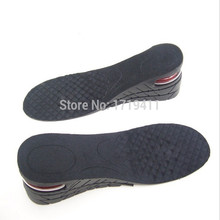 High Quality 3-Layer 6.5CM Air Bubble Cushion Shoe Lift  Heel Insoles Pair Taller For Men and Women Height Increase 2024 - buy cheap