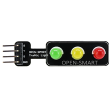 Traffic Light LED Display Module Onboard Red Yellow Green 5mm LED Great for Making Traffic Light System Model for Arduino 2024 - buy cheap