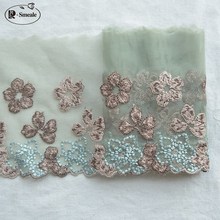 3Yards/Lot Handmade DIY Clothing Accessories Embroidery Lace Fabric Curtains Sofa Lace Trim  width 15cm RS1777 2024 - buy cheap