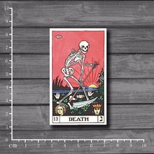 Tarot. DEATH Waterproof Personalized on notebook laptop Skin stickers Car Styling Decal For kid Toy Suitcase Stickers[Single] 2024 - buy cheap