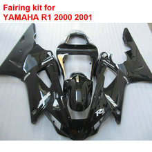 New motorcycle fairing kit for Yamaha YZF R1 00 01 black bodywork parts fairings set YZFR1 2000 2001 BA51 2024 - buy cheap