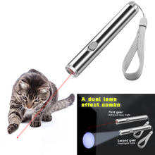 Funny Pet Laser Pointer Cat Toy LED Light Pen Chaser Toys Interactive Kitten Cat Playing Training Toys For Cats Multi Function 2024 - buy cheap