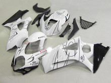 Kit de carenado de motocicleta, carrocería para GSXR1000 07 08 GSX-R GSXR 1000 K7 2007 2008, Corona, blanco y negro, nuevo, SK60 2024 - compra barato