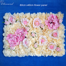 Шелковая Роза Aisound 40x60 см, цветок шампанского, искусственный цветок для свадебного декора, цветок на стену, романтический свадебный Декор для фона 2024 - купить недорого