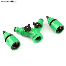 Quick Connection Switch Connector 1/4 "Barbed Connector Two Linus Quicking Couping Valve Hose Drip Irrigation 2024 - buy cheap