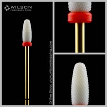 White Ceramic Nail Drill Bit - Upgrade Flame Bit - Fine 2024 - buy cheap