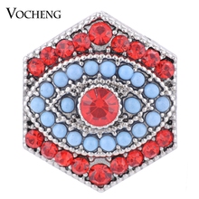 Vocheng Snap Charms 18mm Interchangeable Jewelry 3 Colors Twinkling Crystal Vn-1304 2024 - buy cheap