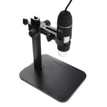 Microscopio Digital profesional USB, 1000X, 8 LED, 2MP, endoscopio, Zoom, lupa de cámara con soporte de elevación 2024 - compra barato