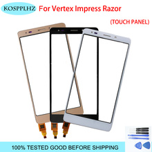 Vertex impress razor-tela de toque 5.0 polegadas., painel de vidro frontal, peças para reparo e substituição de lentes de celular + ferramentas. 2024 - compre barato
