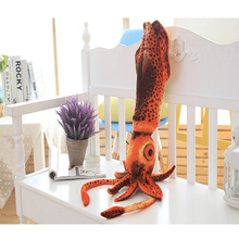 60CM Simulation Squid Octopus Plush Stuffed Toy Creative Simulation Squid Plush Toy Marine Doll Pet Child Girl Christmas Gift 2024 - buy cheap
