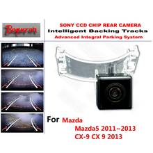 for Mazda 5 Mazda5 2011~2013 CX-9 CX 9 2013 CCD Car Backup Parking Camera Intelligent Tracks Dynamic Guidance Rear View Camera 2024 - buy cheap