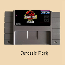 Часть 2-«Парк Юрского периода»-«хаос непрерывно 16 бит, большая серая игровая карта для игроков NTSC 2024 - купить недорого