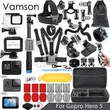 Vamson for Gopro Hero 7 6 5 Accessories Kit Super Set Waterproof Housing case 3 way monopod for Go pro hero 6 5 Vamson VS09 2024 - buy cheap