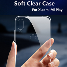Ultra-thin Transparent  TPU Case For Xiaomi Mi Play Crystal Back Cover Silicon soft case For Xiaomi Play Clear case 2024 - buy cheap