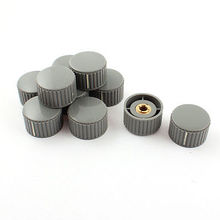 Perilla de potencique antideslizante de plástico gris con Control de volumen, 6mm x 32mm 2024 - compra barato