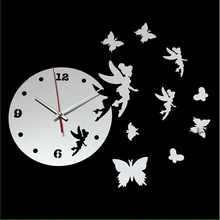 2019 New Wall Clock Quartz Watch  Clocks Reloj De Pared Modern Design Digital 3d Diy Acrylic Mirror  Living Room 2024 - buy cheap