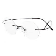Steve Jobs-gafas ópticas para hombre, lentes De estilo estrella con memoria ultraligeras, De titanio, sin montura, para Miopía 2024 - compra barato