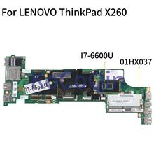KoCoQin-placa base para ordenador portátil, para LENOVO ThinkPad X260 I7-6600U, 01HX037 01EN203 01YT047 00UP200 NM-A531 2024 - compra barato