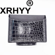 XRHYY PU Leather Crocodile Pattern 360 Degrees Rotatable Remote Control Organizer Spinning TV Guide/Mail/Media Desktop Holder 2024 - buy cheap