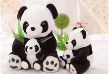 Peluche de panda pequeño de bambú, almohada suave, juguete para bebé, regalo de cumpleaños, p9522 2024 - compra barato