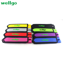 1 pair Wellgo Nylon Bicycle Pedal Straps Toe Clip Strap Belt Mountain Road Bike Pedal Tape Fixed Gear Cycling pedal strap 2024 - buy cheap
